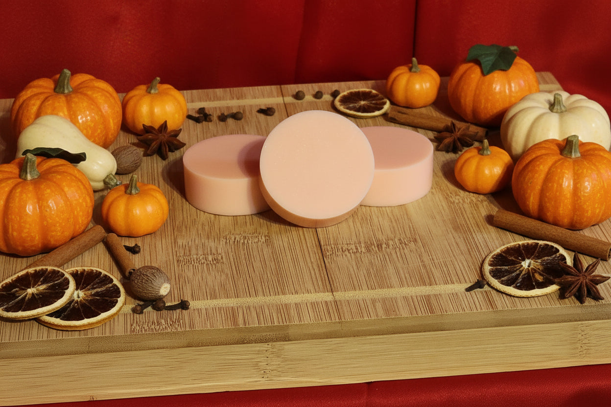Sample size Shea butter Pumpkin Spice soap