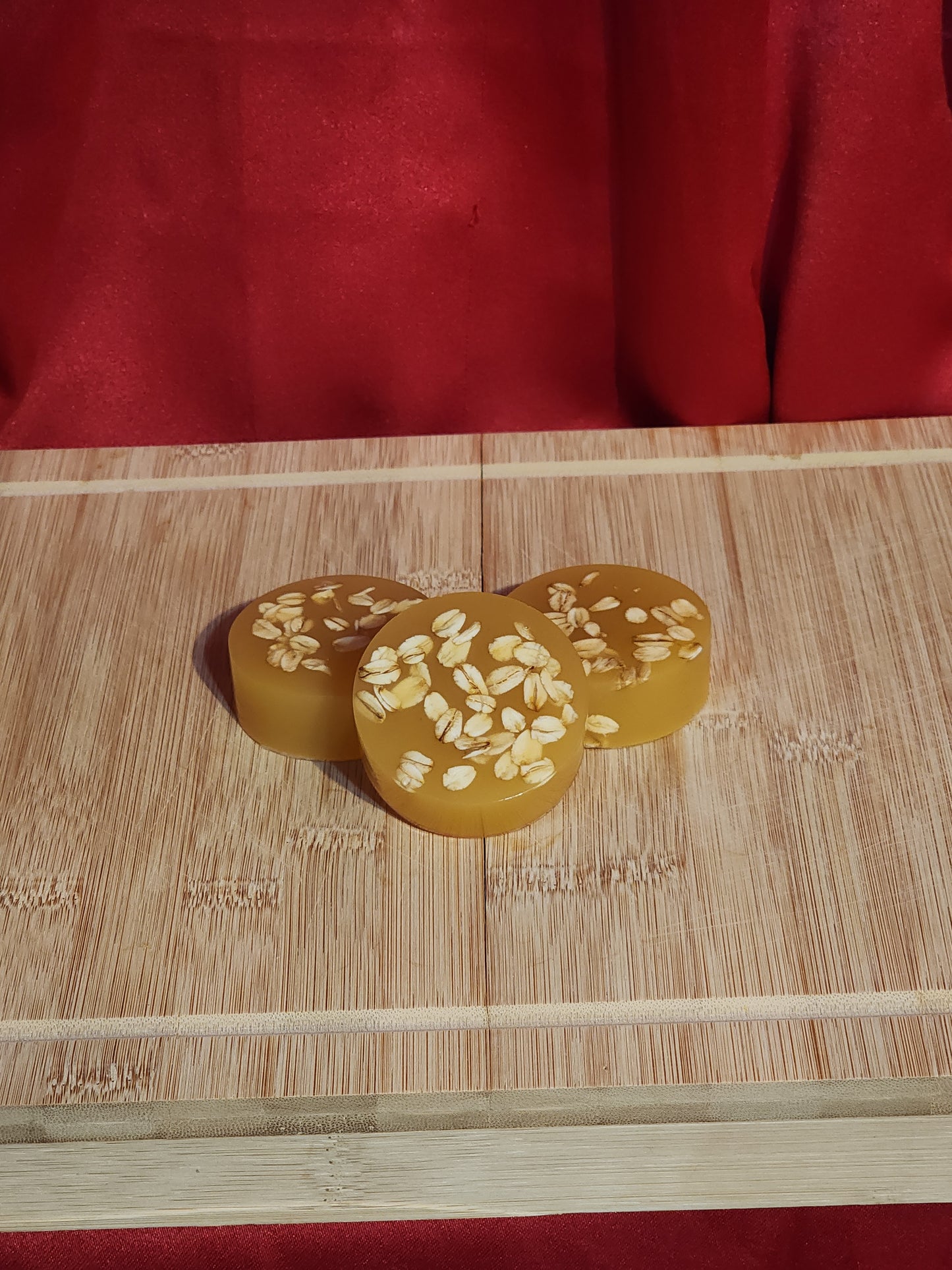 Sample size Oatmeal Vanilla soap