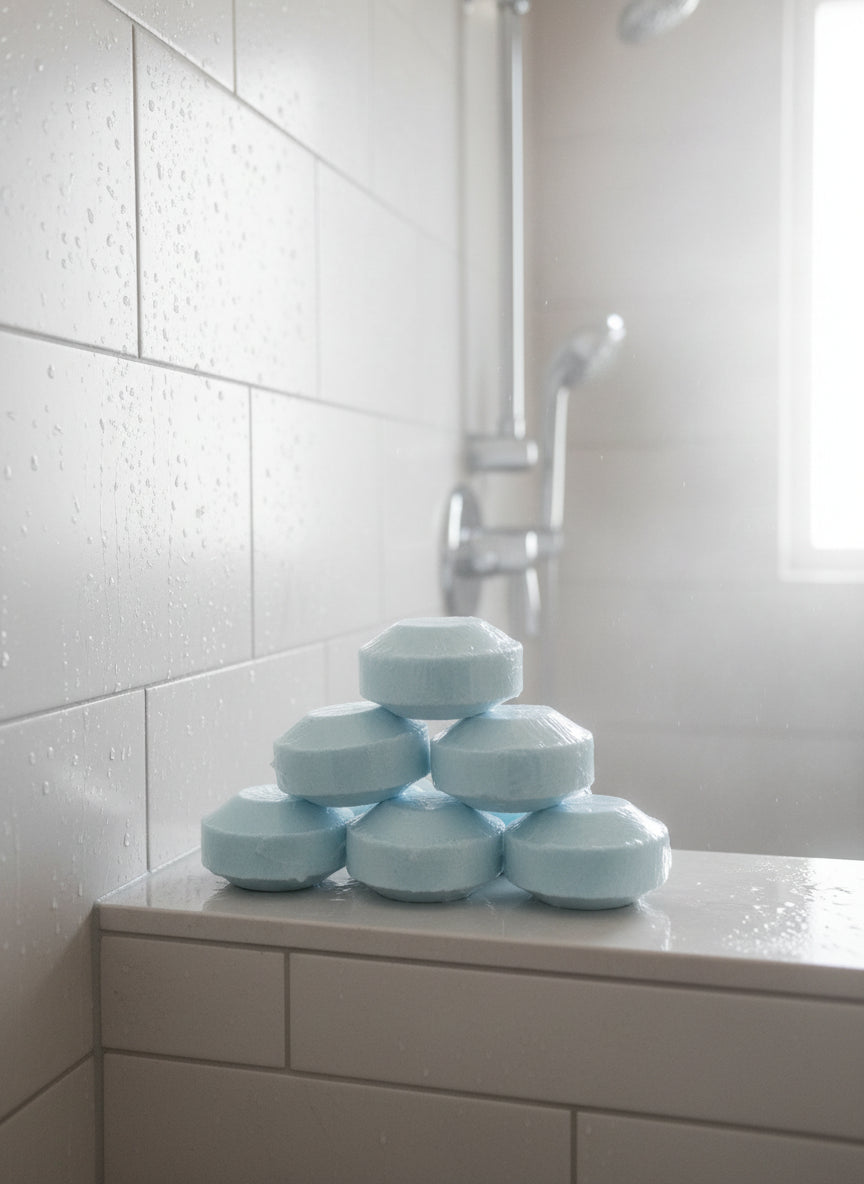 Peppermint Spa shower steamer