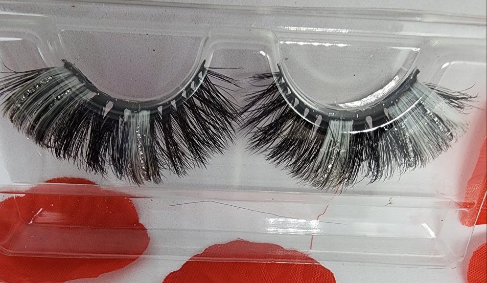 25MM 3D Glitter Mink Lash