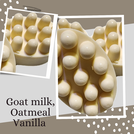Goat milk, oatmeal vanilla