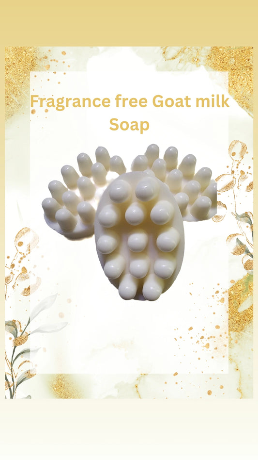 Fragrance free goat milk soap