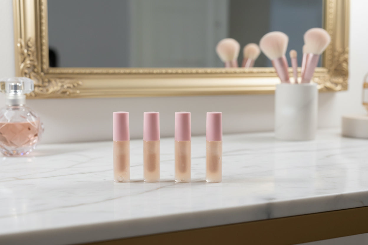 Sample size lip gloss