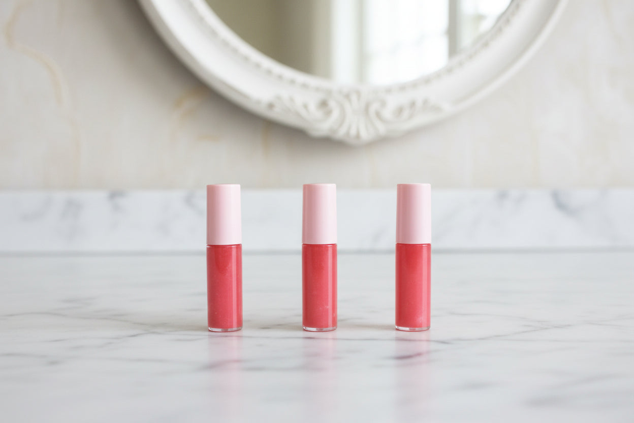 Sample size lip gloss