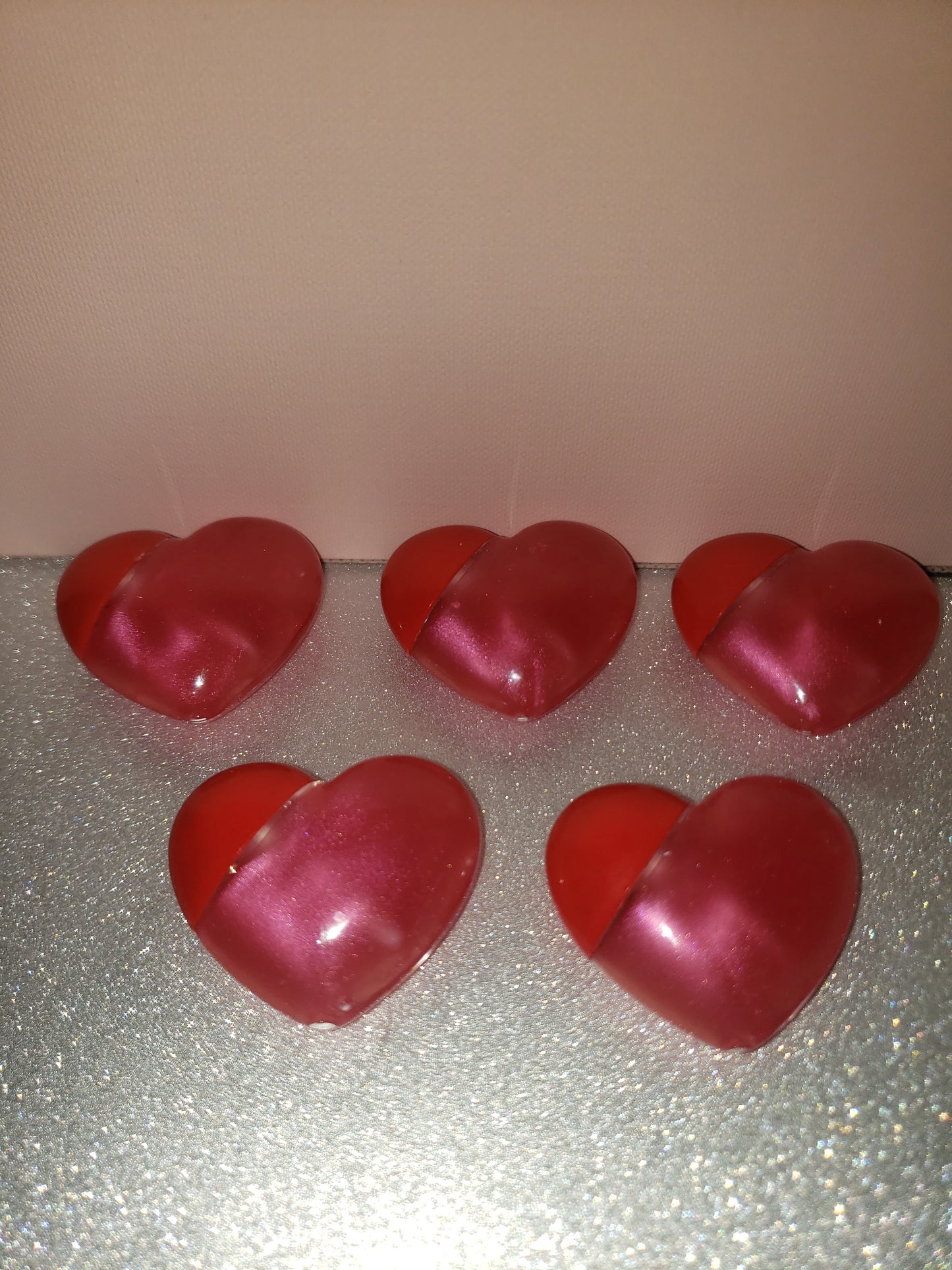 Strawberry kisses heart wand tube